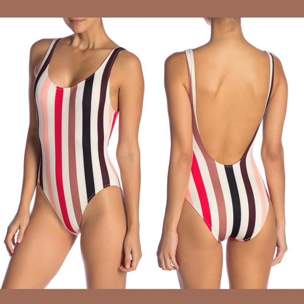 NWT Solid & Striped Anne-Marie Stripe One-Piece SZ‎ Small